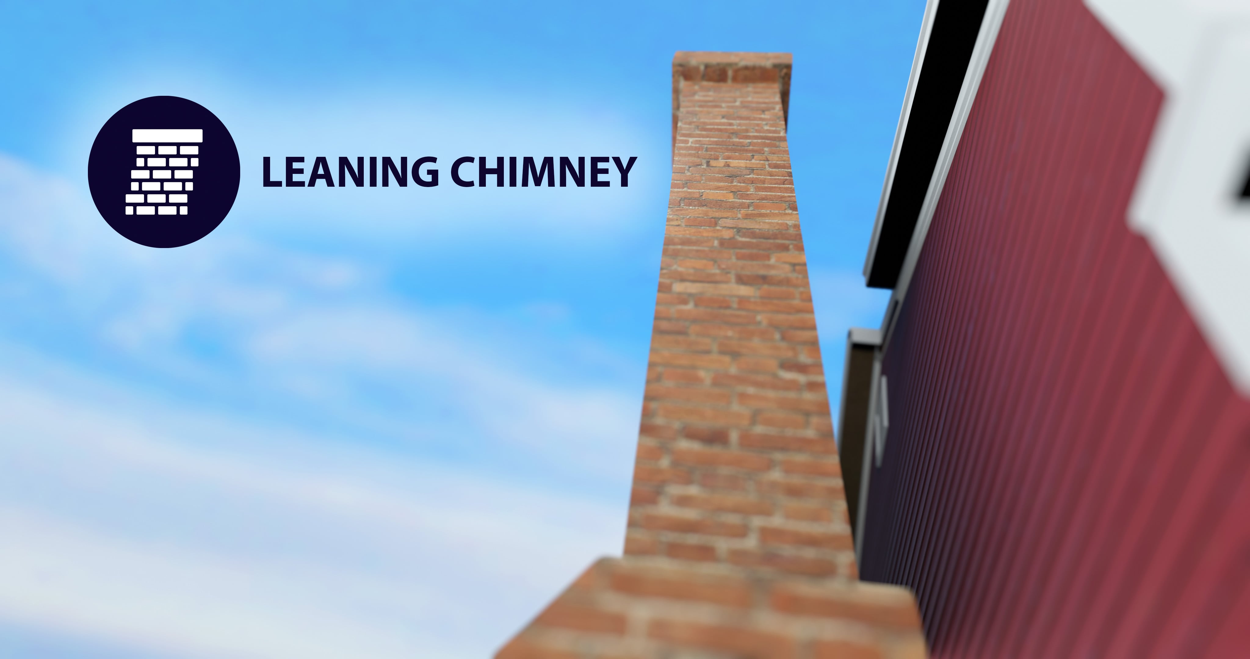 leaning chimney