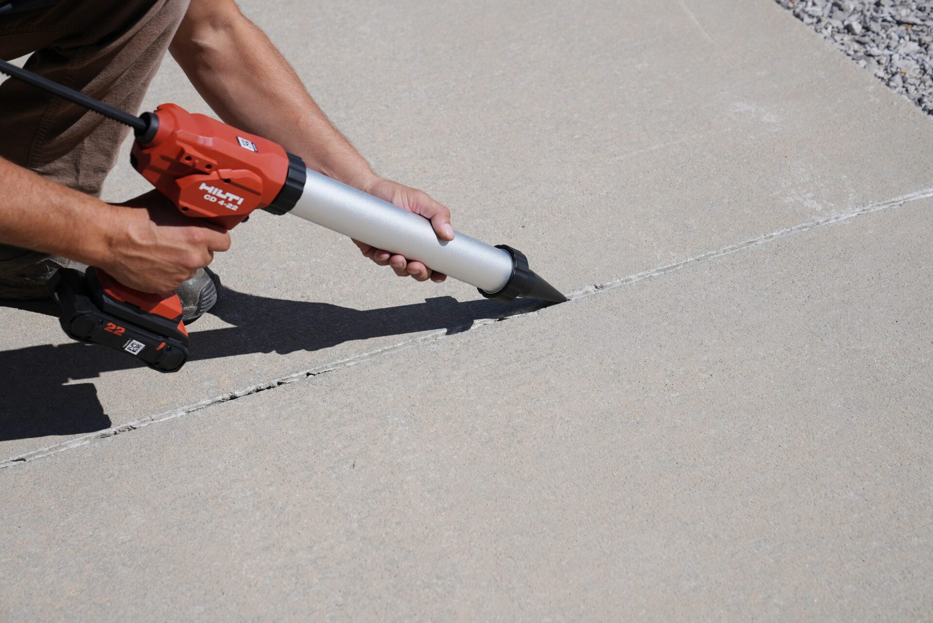 concrete leveling process