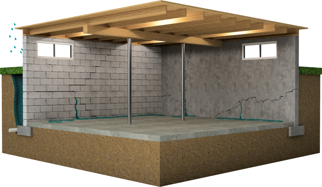 Cracked Foundation Repair | Stop Leaks & Structural Damage