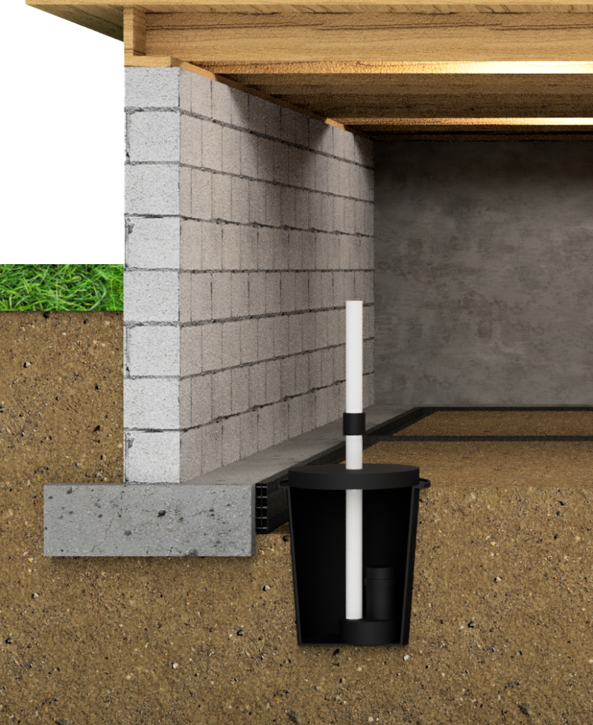 Crawl Space Waterproofing
